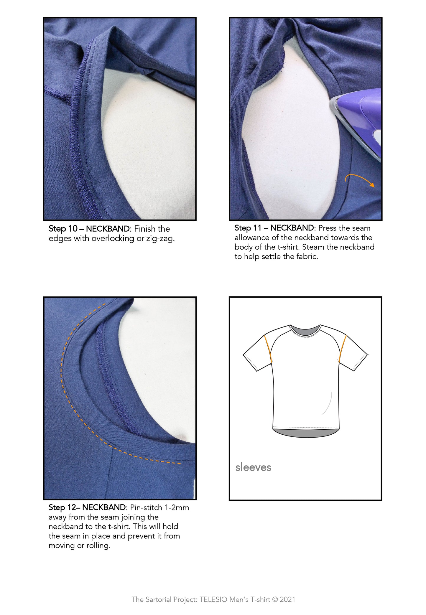 Telesio men's sports t-shirt TM.2115 | PDF Sewing pattern